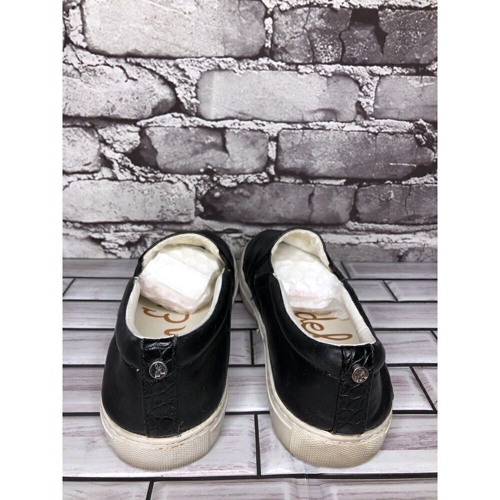 Sam Edelman Pixie Black Leather Slipon Tennis Sne… - image 6